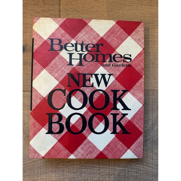 Better Homes And Gardens Other - Vintage 1971 Better Homes and Gardens New Cook Book Red Gingham Binder 1968 Ed